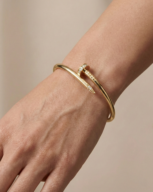 Crystal Pavé Nail Kada