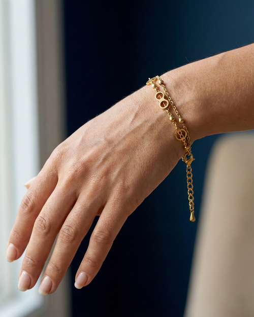 Layered Lemniscate & Globular Bracelet