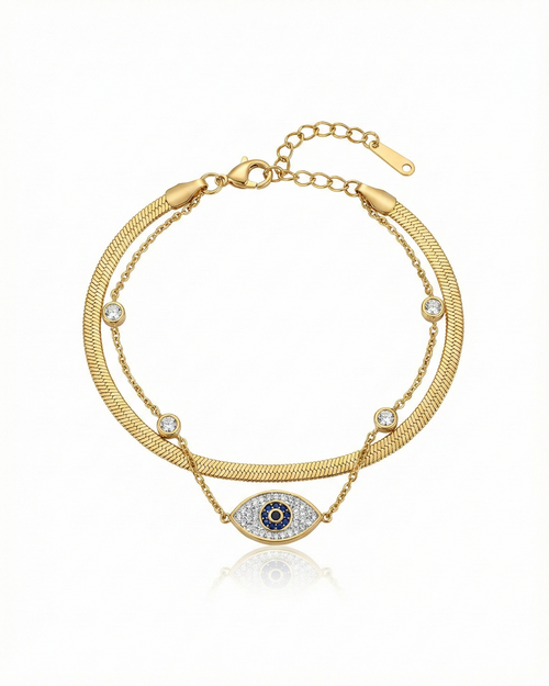 Crystal Pavé Ocular Bracelet