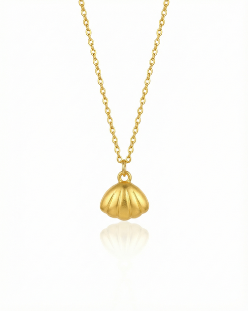 Voluminous-Bivalve Solitary Necklace