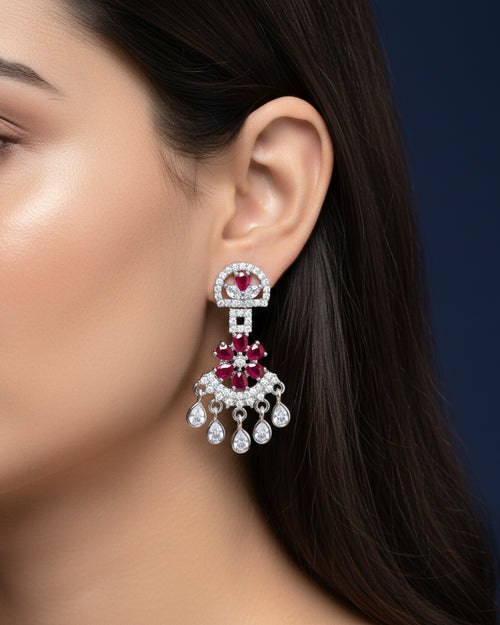 Archway Petal Fringe Dangles