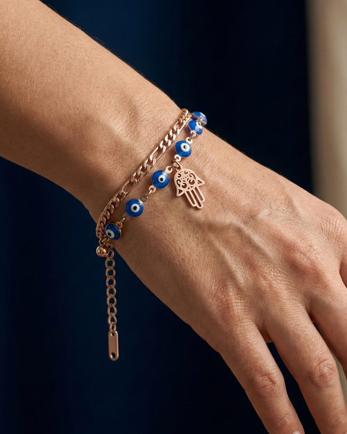 Layered Ocular & Palm Bracelet