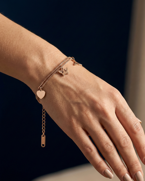 Heartlet, Papillon & Cetacean Bracelet