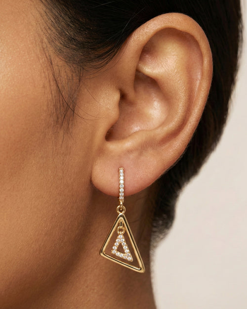 Nested Geometric Triangle Dangles